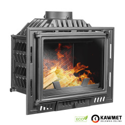 Fireplace insert KAWMET W6 (10,1 kW) ECO. Photo 3