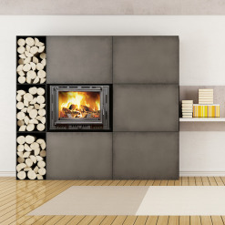 Fireplace insert KAWMET W6 (10,1 kW) ECO. Photo 7