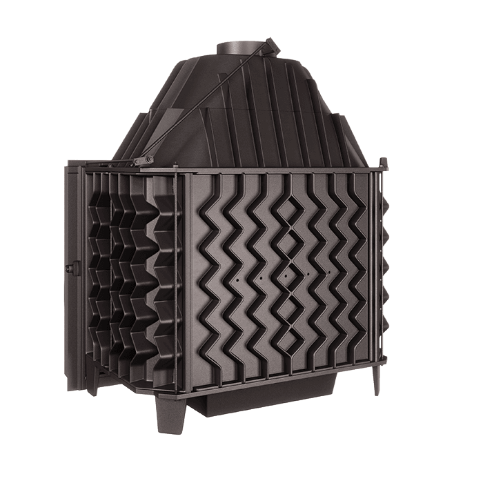 Fireplace insert KAWMET W8 (17,5 kW) ECO. Photo 3D