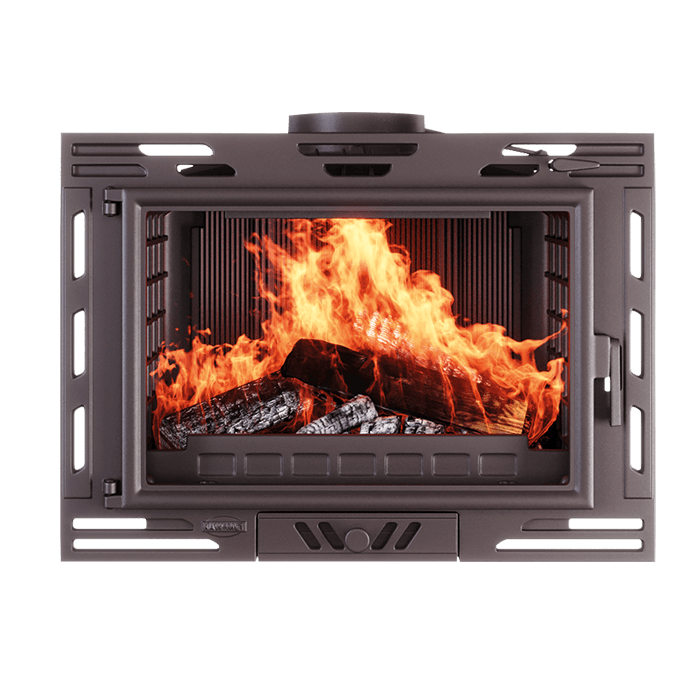 Fireplace insert KAWMET W9 (9,8 kW) ECO. Photo 3D