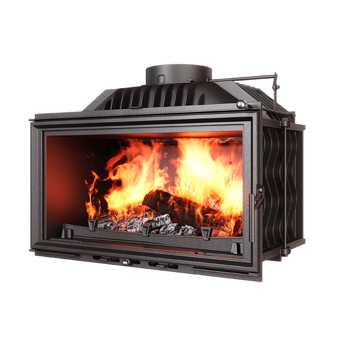 Fireplace insert KAWMET W15 (9,4 kW) ECO. Photo 3D