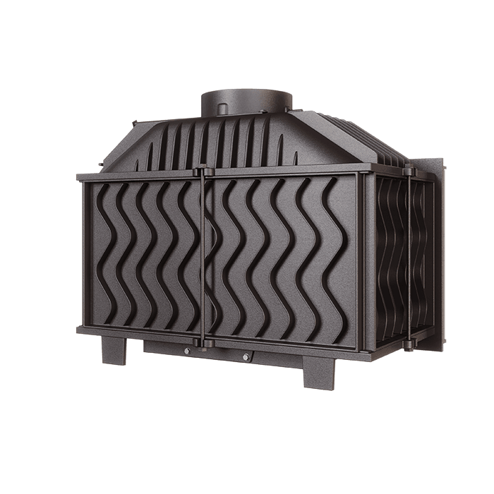 Fireplace insert KAWMET W15 (9,4 kW) ECO. Photo 3D