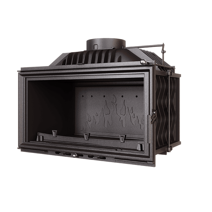 Fireplace insert KAWMET W15 (9,4 kW) ECO. Photo 3D