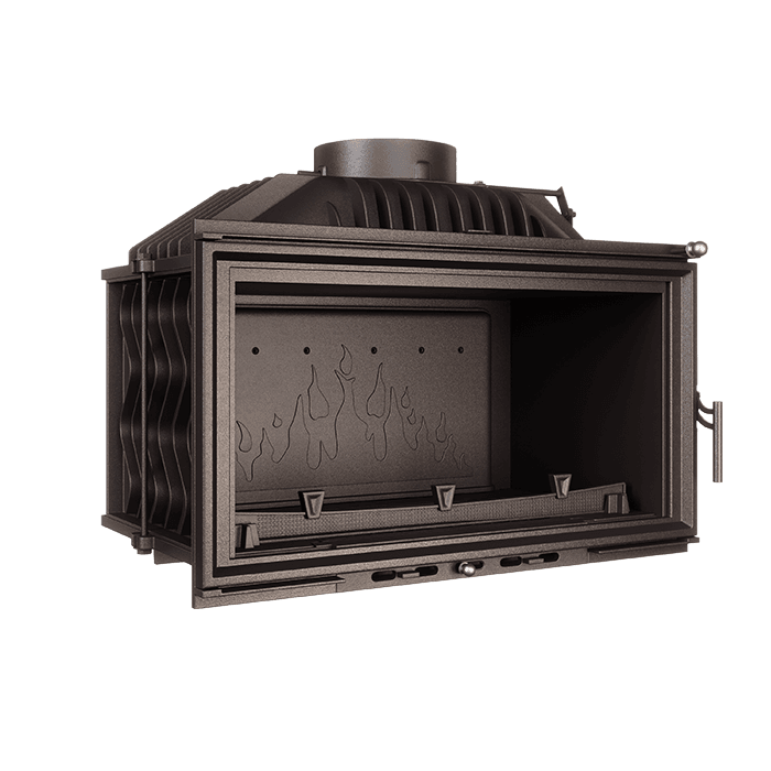 Fireplace insert KAWMET W15 (9,4 kW) ECO. Photo 3D