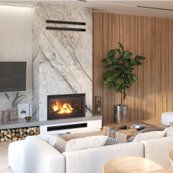 Fireplace insert KAWMET W15 (9,4 kW) ECO. Photo 10