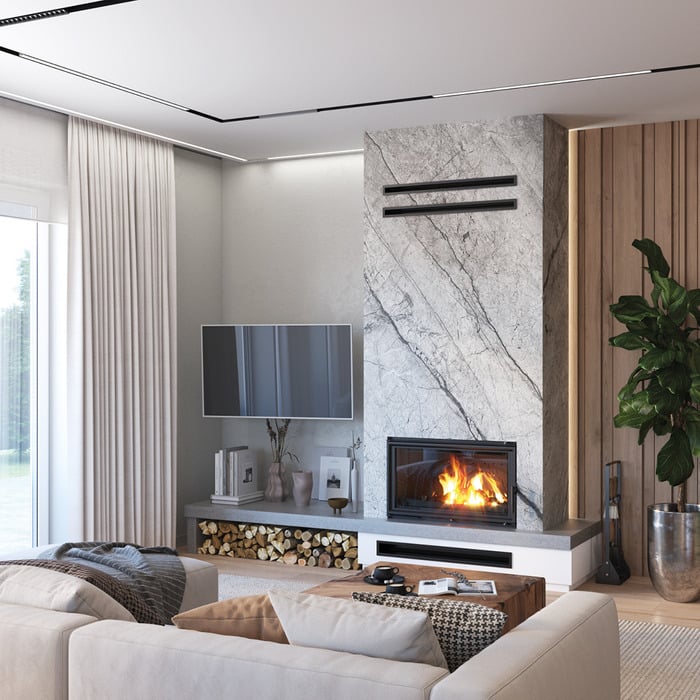 Fireplace insert KAWMET W15 (9,4 kW) ECO. Photo 11