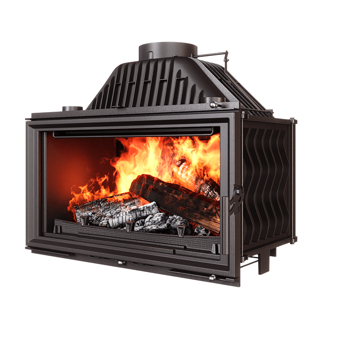 Fireplace insert KAWMET W15 (13,5 kW) ECO. Photo 3D