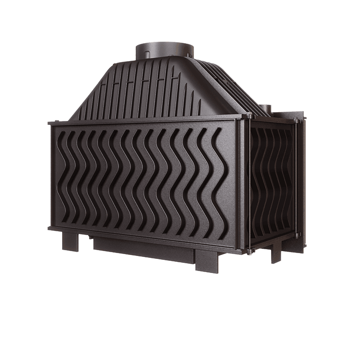 Fireplace insert KAWMET W15 (13,5 kW) ECO. Photo 3D