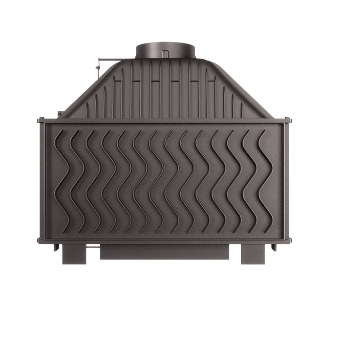 Fireplace insert KAWMET W15 (13,5 kW) ECO. Photo 3D