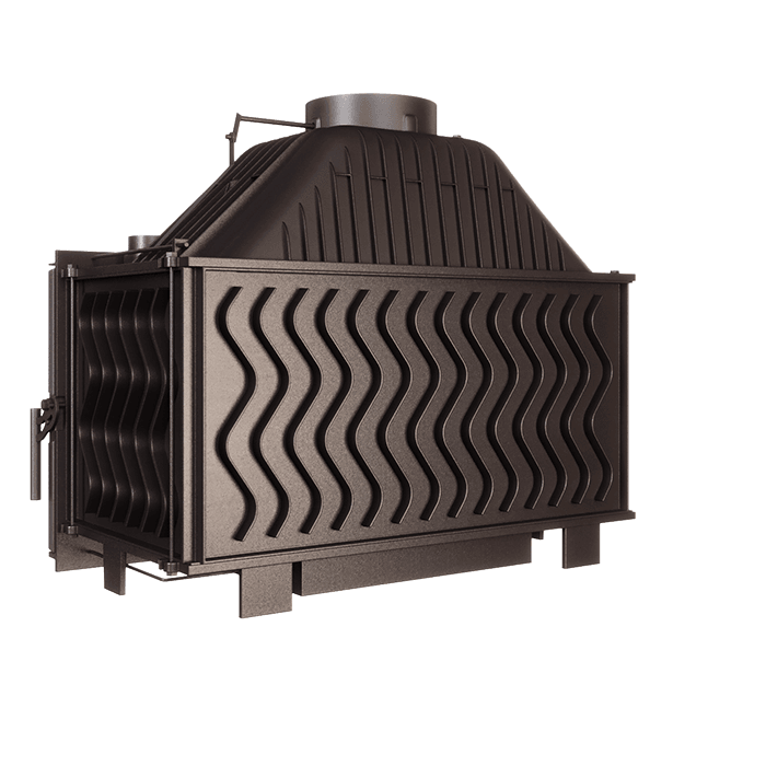 Fireplace insert KAWMET W15 (13,5 kW) ECO. Photo 3D