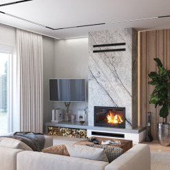 Fireplace insert KAWMET W15 (13,5 kW) ECO. Photo 11