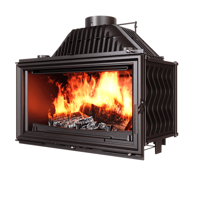 Fireplace insert KAWMET W15 (16,3 kW) ECO. Photo 3D