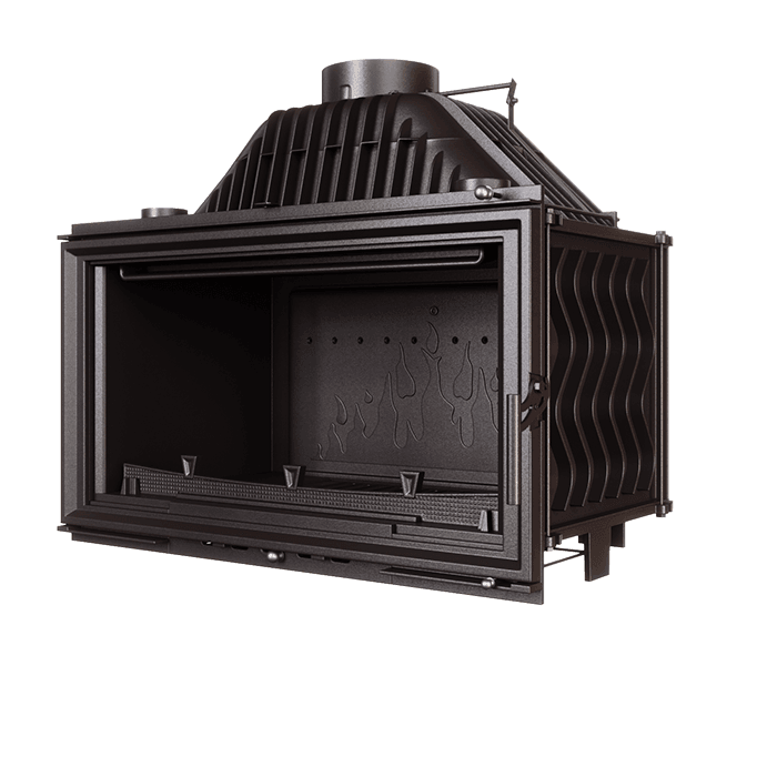 Fireplace insert KAWMET W15 (16,3 kW) ECO. Photo 3D