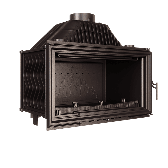 Fireplace insert KAWMET W15 (16,3 kW) ECO. Photo 3D