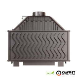 Fireplace insert KAWMET W15 (16,3 kW) ECO. Photo 8