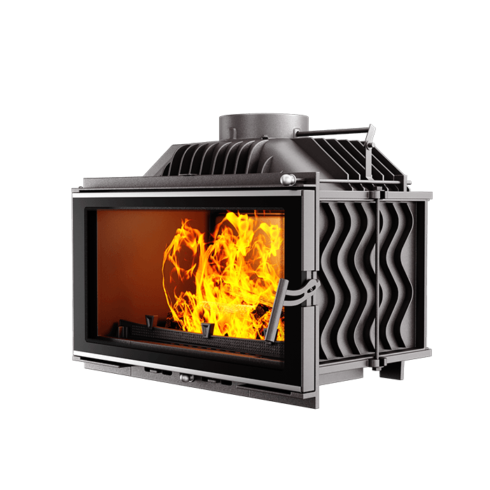 Fireplace insert KAWMET W16 (9,4 kW) ECO. Photo 3D