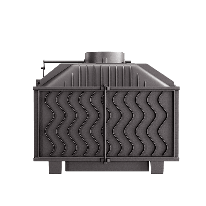 Fireplace insert KAWMET W16 (9,4 kW) ECO. Photo 3D