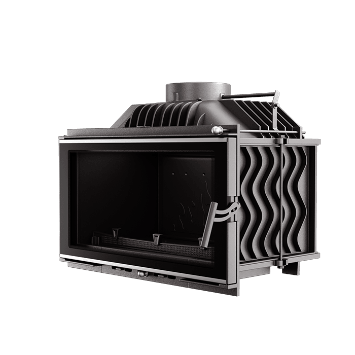 Fireplace insert KAWMET W16 (9,4 kW) ECO. Photo 3D