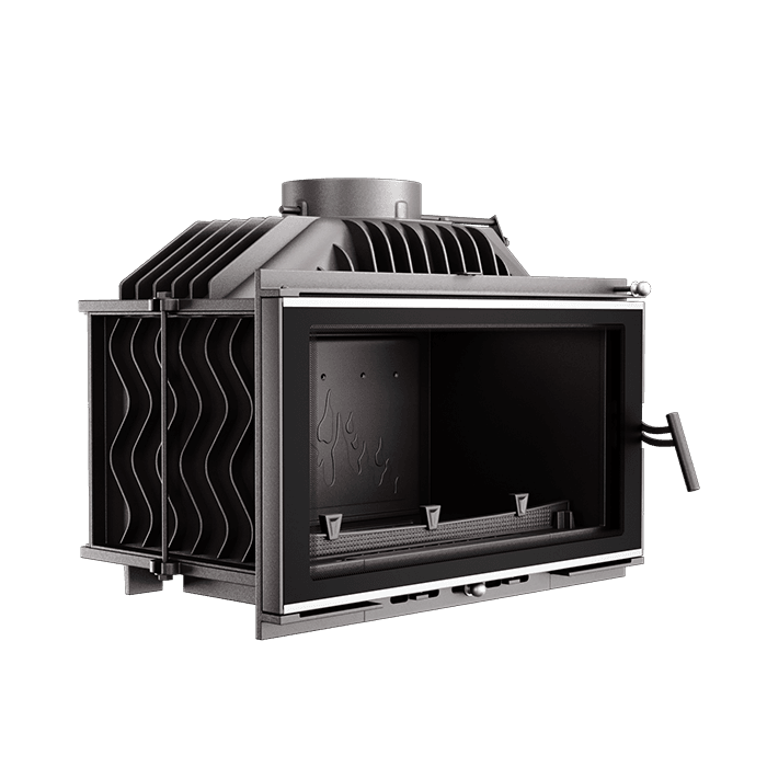 Fireplace insert KAWMET W16 (9,4 kW) ECO. Photo 3D