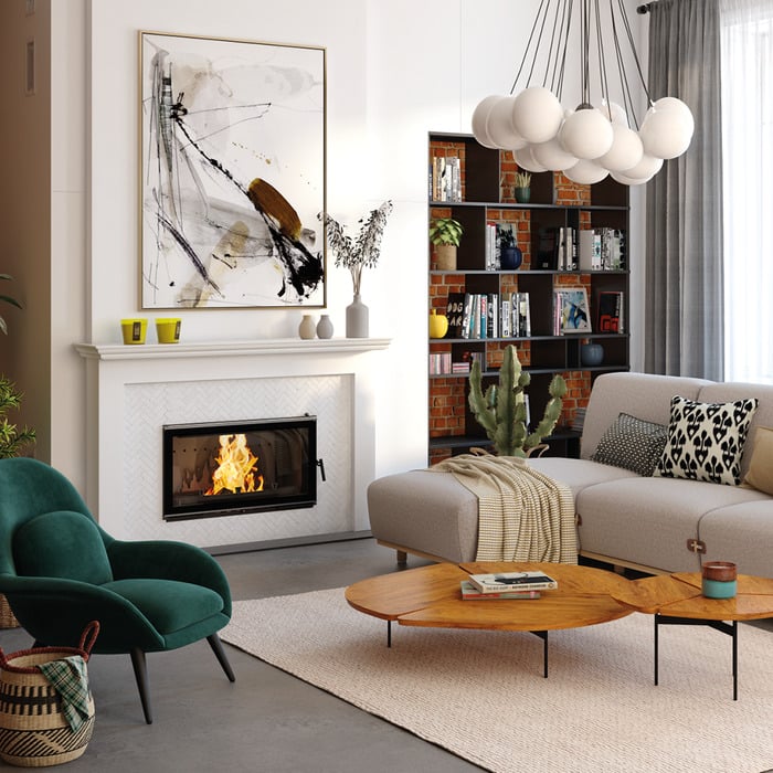 Fireplace insert KAWMET W16 (9,4 kW) ECO. Photo 8