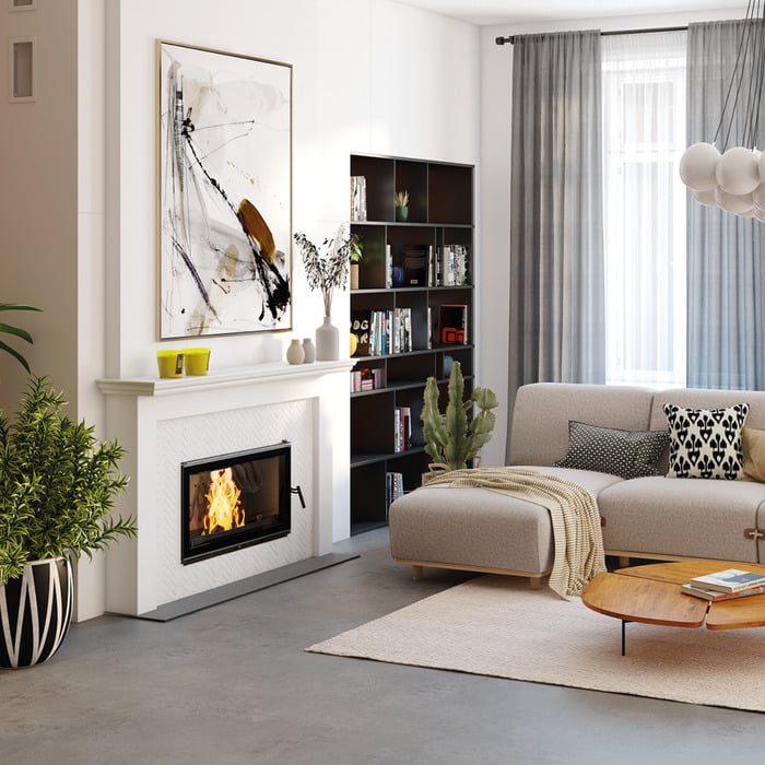 Fireplace insert KAWMET W16 (9,4 kW) ECO. Photo 9
