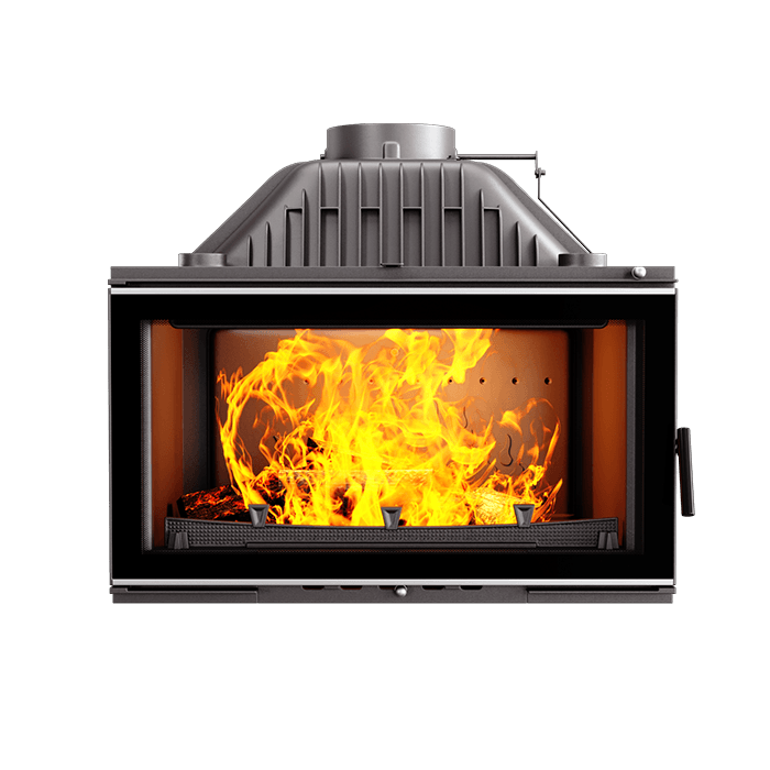Wkład kominkowy KAWMET W16 (13,5 kW) ECO. Zdjęcia 3D