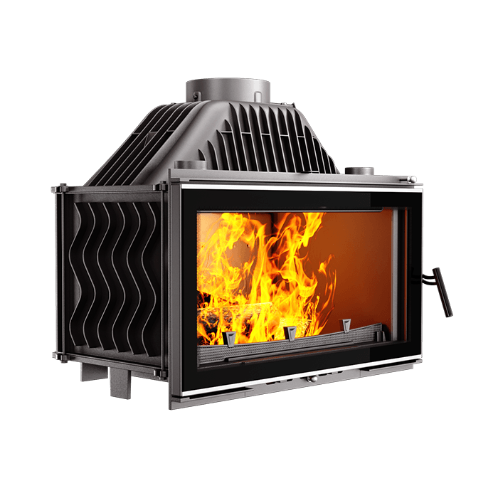 Wkład kominkowy KAWMET W16 (13,5 kW) ECO. Zdjęcia 3D