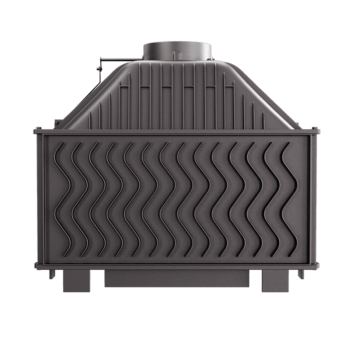 Wkład kominkowy KAWMET W16 (13,5 kW) ECO. Zdjęcia 3D