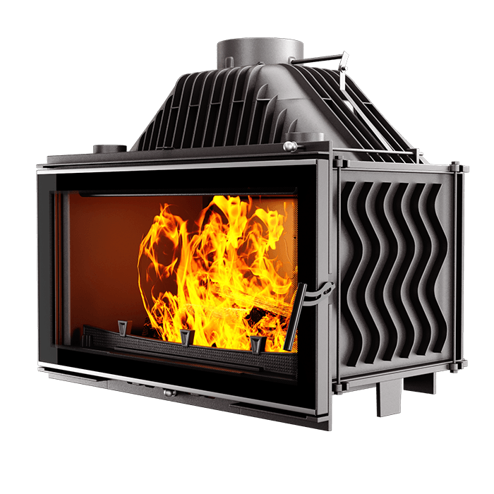 Fireplace insert KAWMET W16 (16,3 kW) ECO. Photo 3D
