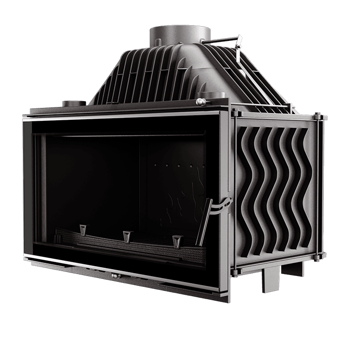 Fireplace insert KAWMET W16 (16,3 kW) ECO. Photo 3D