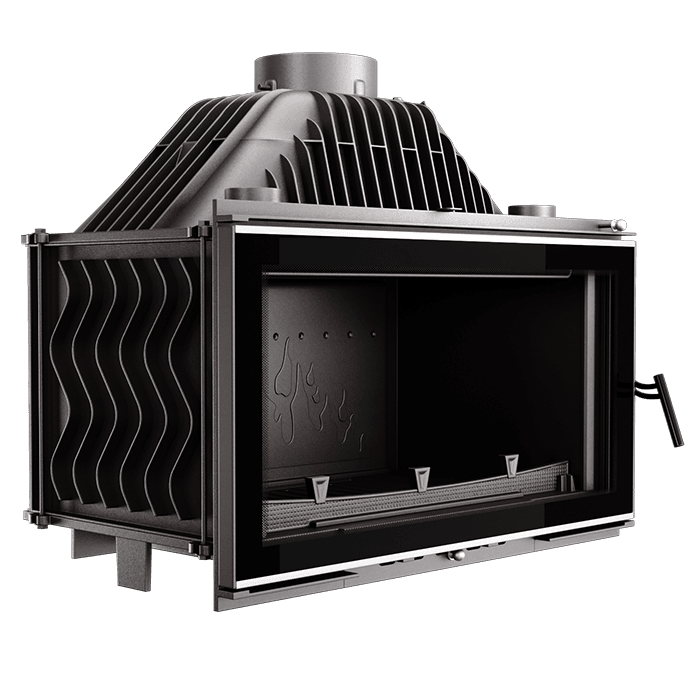 Fireplace insert KAWMET W16 (16,3 kW) ECO. Photo 3D