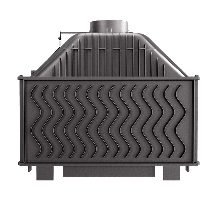 Fireplace insert KAWMET W16 (16,3 kW) ECO. Photo 3D