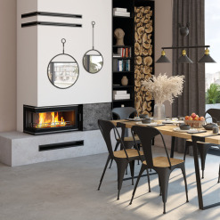 Fireplace insert KAWMET W16 LB (13,5 kW) ECO. Photo 9