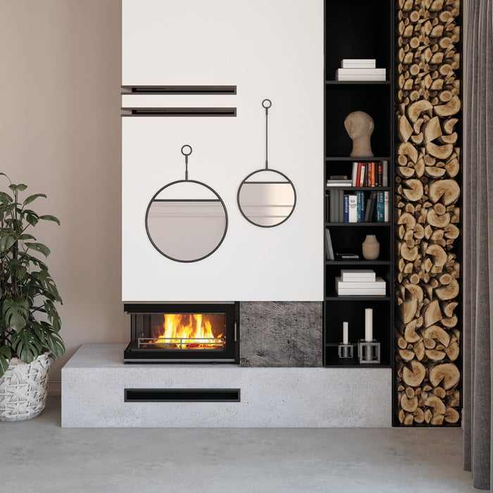 Fireplace insert KAWMET W16 LB (13,5 kW) ECO. Photo 8