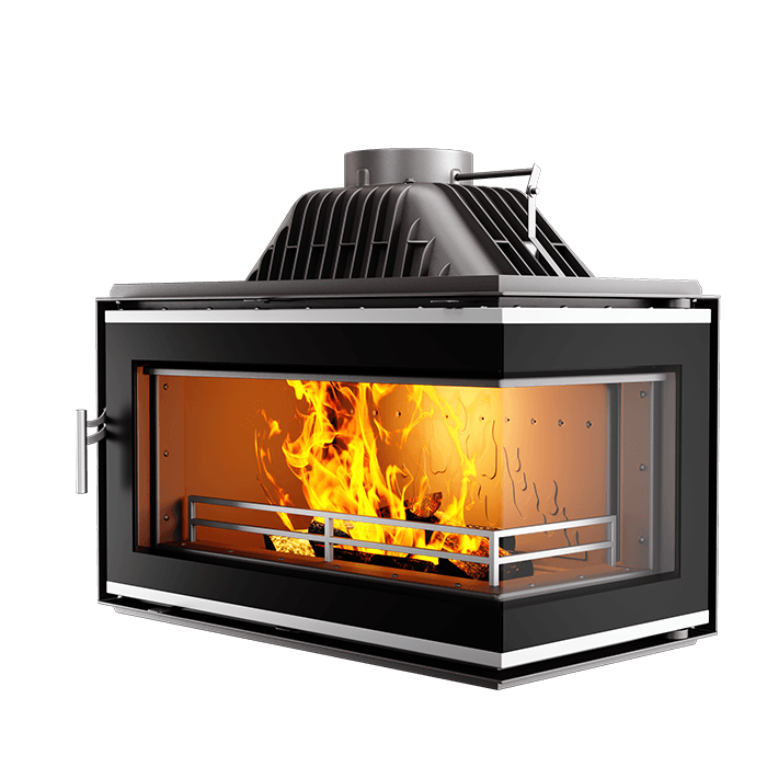 Fireplace insert KAWMET W16 PB (13,5 kW) ECO. Photo 3D