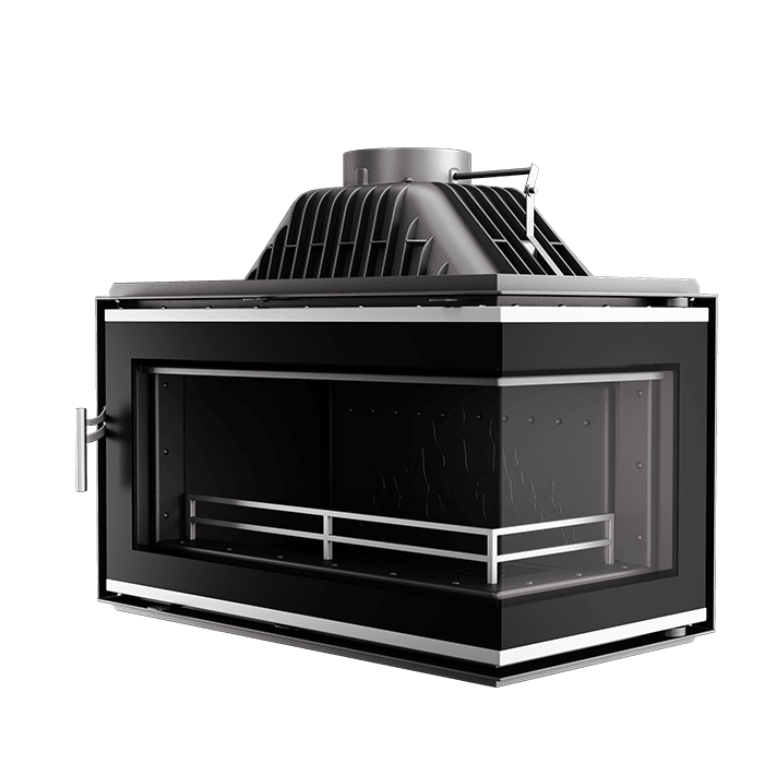 Fireplace insert KAWMET W16 PB (13,5 kW) ECO. Photo 3D