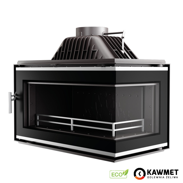 Fireplace insert KAWMET W16 PB (13,5 kW) ECO. Photo 4