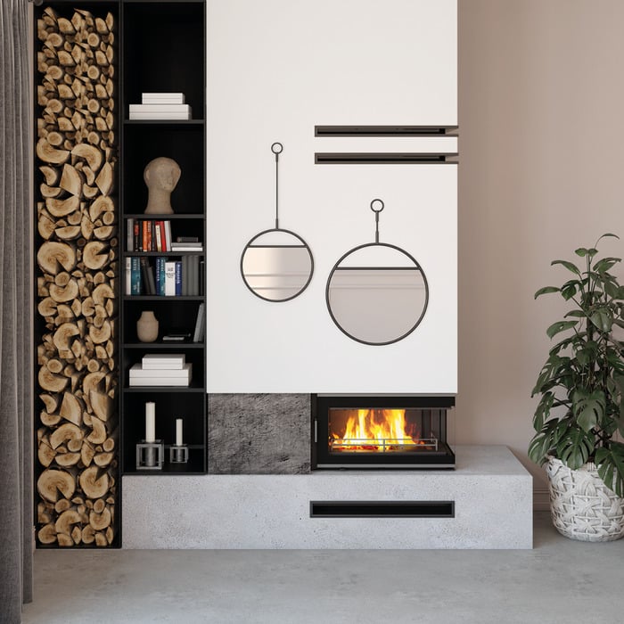 Fireplace insert KAWMET W16 PB (13,5 kW) ECO. Photo 9