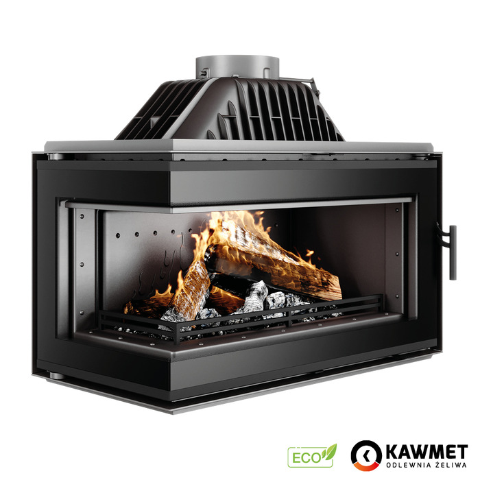  Wkład kominkowy KAWMET W16 LB BLACK (13,5 kW) ECO