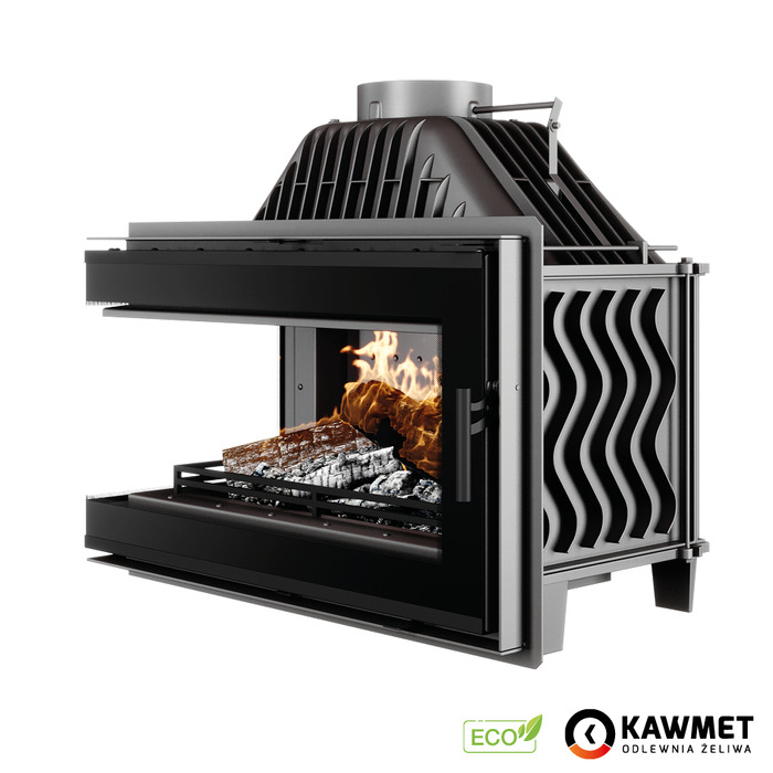 Wkład kominkowy KAWMET W16 LB BLACK (13,5 kW) ECO. Zdjęcia 3