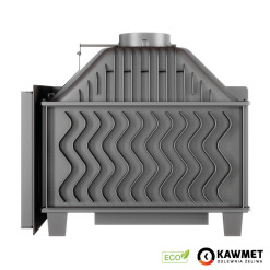 Wkład kominkowy KAWMET W16 PB BLACK (13,5 kW) ECO. Zdjęcia 7