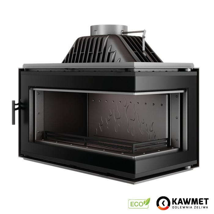 Wkład kominkowy KAWMET W16 PB BLACK (13,5 kW) ECO. Zdjęcia 6