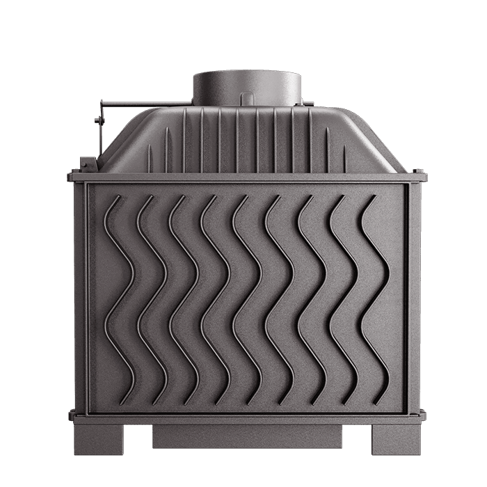 Wkład kominkowy KAWMET W17 (12,3 kW) ECO. Zdjęcia 3D