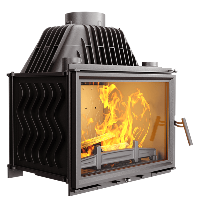 Wkład kominkowy KAWMET W17 (16,1 kW) ECO. Zdjęcia 3D