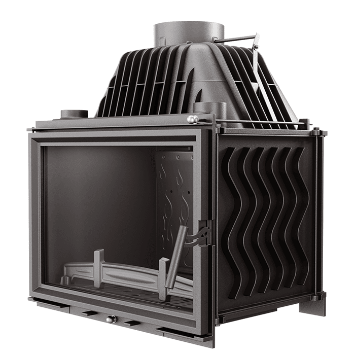 Wkład kominkowy KAWMET W17 (16,1 kW) ECO. Zdjęcia 3D