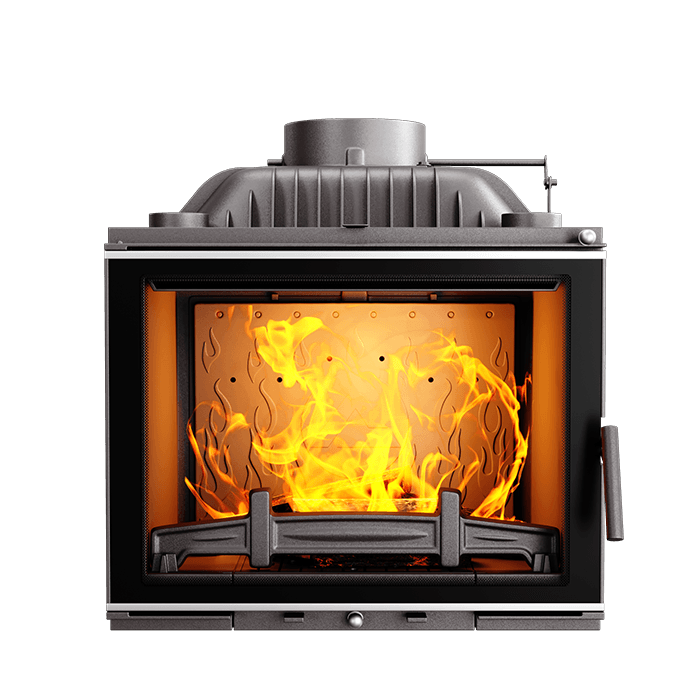 Fireplace insert KAWMET W17 Decor (12,3 kW) ECO. Photo 3D