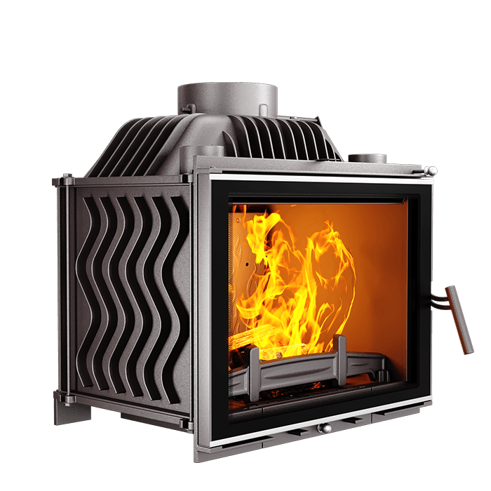 Fireplace insert KAWMET W17 Decor (12,3 kW) ECO. Photo 3D