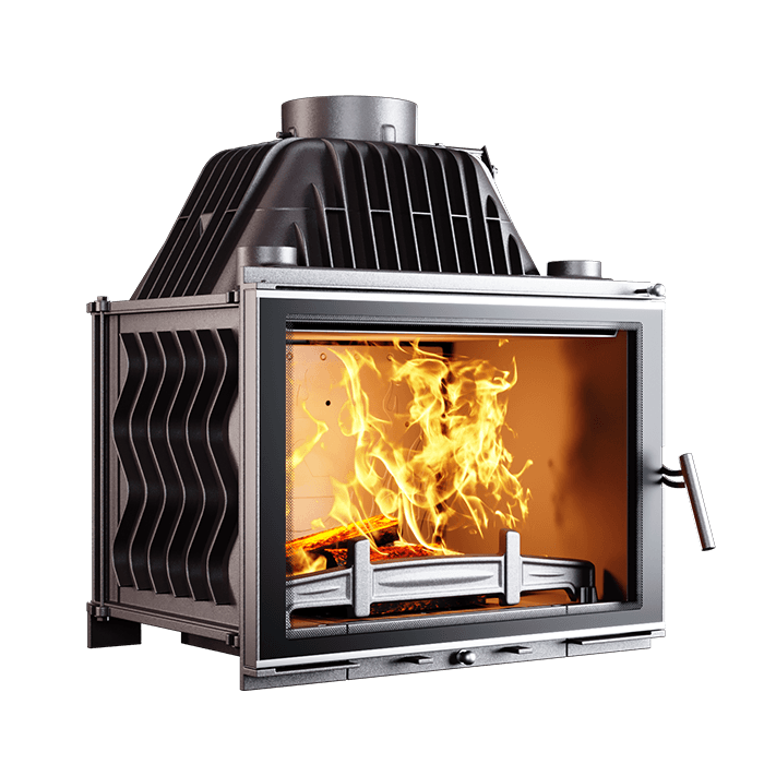 Wkład kominkowy KAWMET W17 Decor (16,1 kW) ECO. Zdjęcia 3D