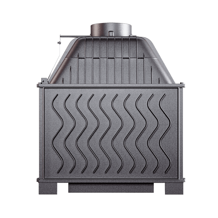 Wkład kominkowy KAWMET W17 Decor (16,1 kW) ECO. Zdjęcia 3D
