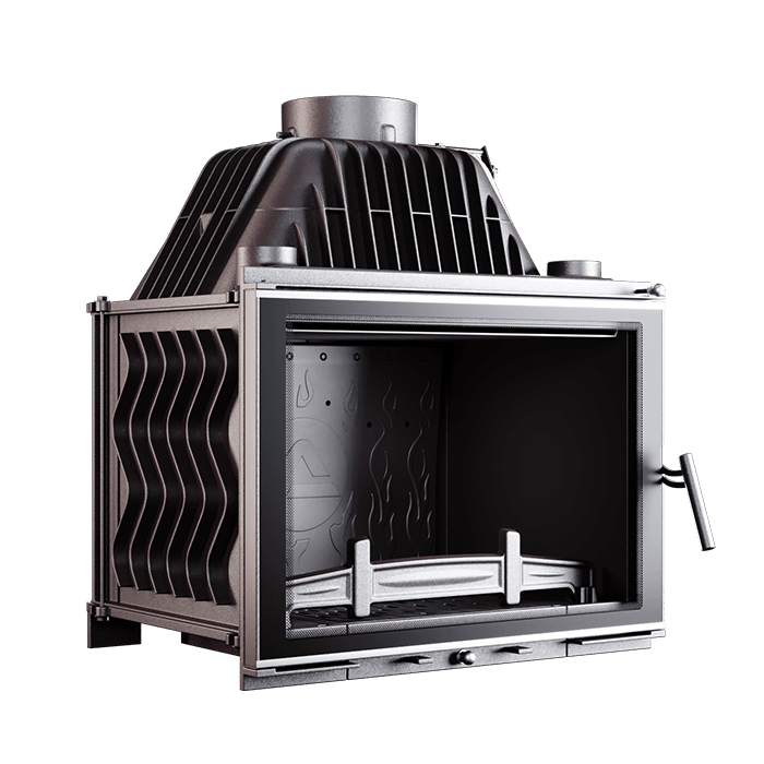 Wkład kominkowy KAWMET W17 Decor (16,1 kW) ECO. Zdjęcia 3D